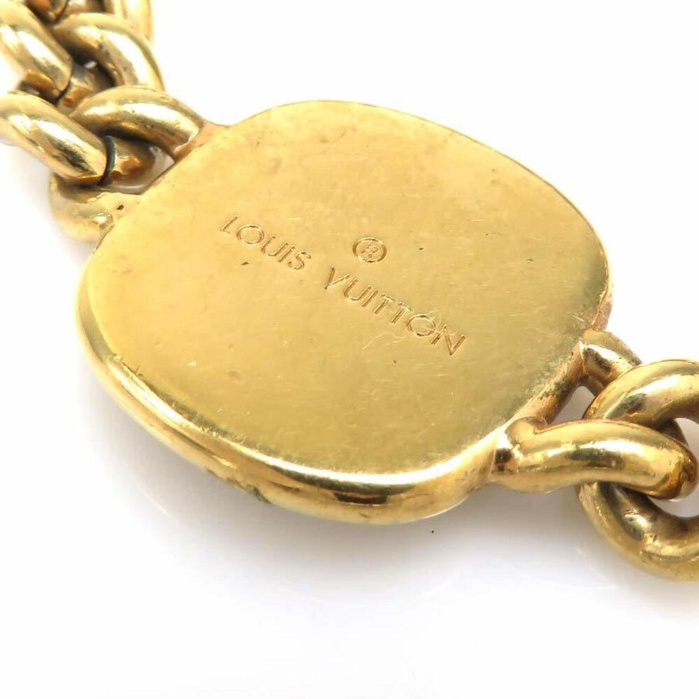 LOUIS VUITTON Gold Charm Bracelet - Picture 7 of 13